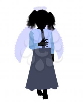 Royalty Free Clipart Image of an Angel