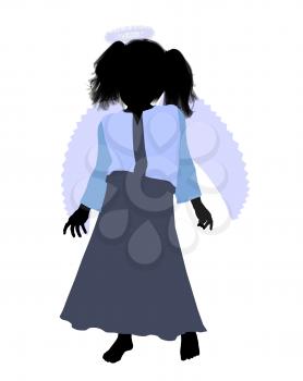 Royalty Free Clipart Image of an Angel