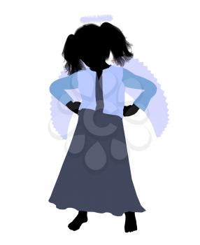 Royalty Free Clipart Image of an Angel