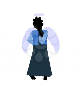 Royalty Free Clipart Image of an Angel