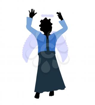 Royalty Free Clipart Image of an Angel