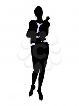 Royalty Free Clipart Image of a Woman