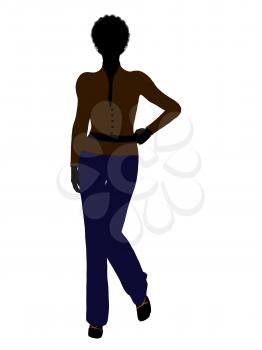 Royalty Free Clipart Image of a Woman