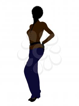 Royalty Free Clipart Image of a Woman