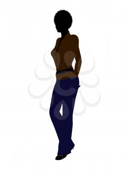 Royalty Free Clipart Image of a Woman