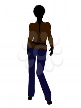 Royalty Free Clipart Image of a Woman