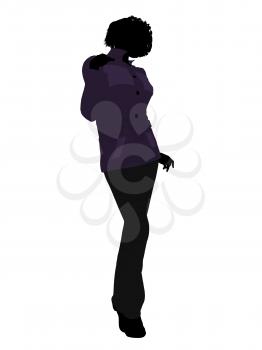 Royalty Free Clipart Image of a Woman