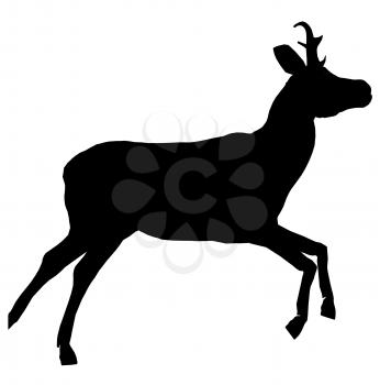 Royalty Free Clipart Image of a Deer