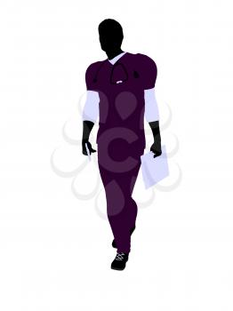 Royalty Free Clipart Image of a Male Doctor