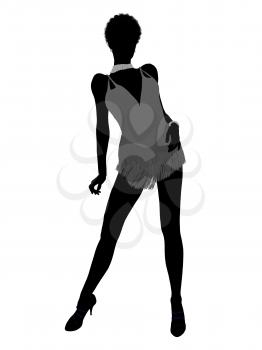 Royalty Free Clipart Image of a Dancer