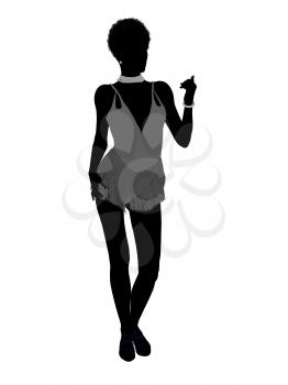 Royalty Free Clipart Image of a Dancer