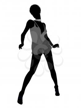 Royalty Free Clipart Image of a Dancer