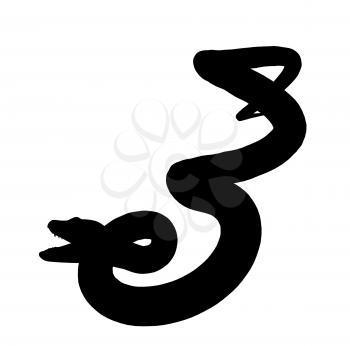 Royalty Free Clipart Image of a Snake