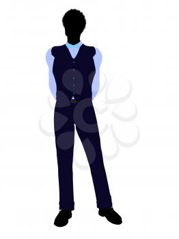 Royalty Free Clipart Image of a Businessman