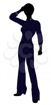 Royalty Free Clipart Image of a Woman