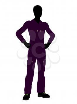 Royalty Free Clipart Image of a Man