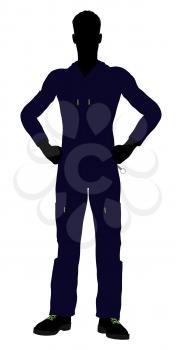 Royalty Free Clipart Image of a Man