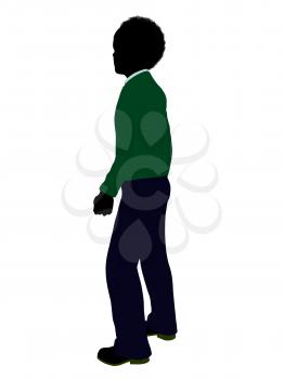 Royalty Free Clipart Image of a Boy