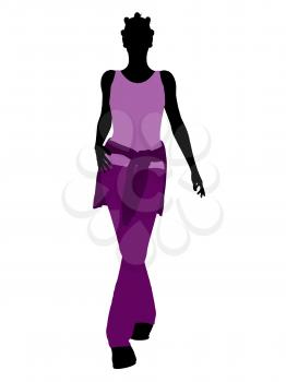 Royalty Free Clipart Image of a Woman