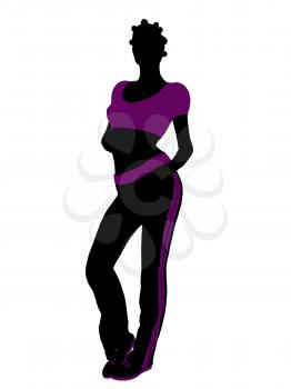 Royalty Free Clipart Image of a Woman