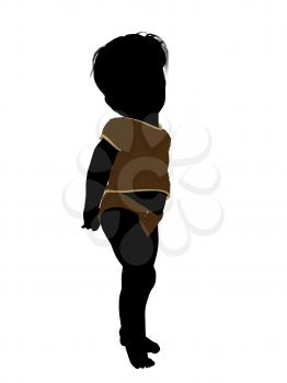 Royalty Free Clipart Image of a Baby