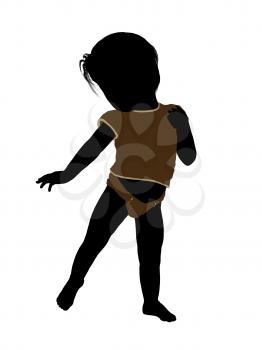 Royalty Free Clipart Image of a Baby