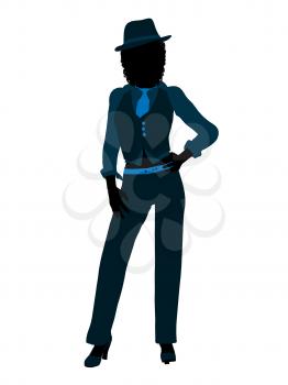 Royalty Free Clipart Image of a Dancer