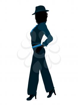 Royalty Free Clipart Image of a Dancer