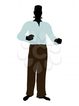 Royalty Free Clipart Image of Frankenstein