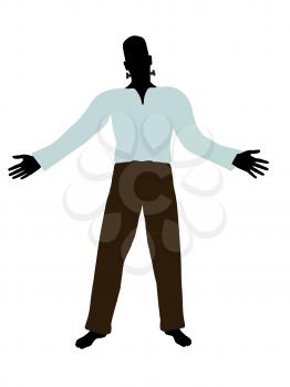 Royalty Free Clipart Image of Frankenstein