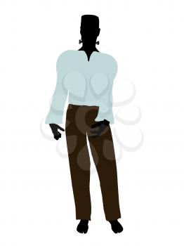 Royalty Free Clipart Image of Frankenstein