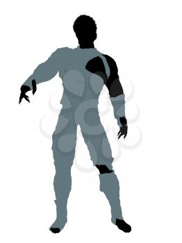 Royalty Free Clipart Image of a Male Mummy