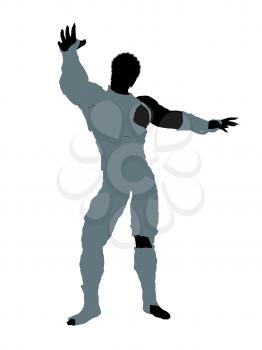 Royalty Free Clipart Image of a Male Mummy