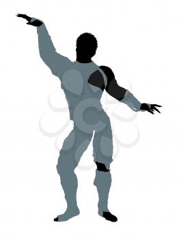 Royalty Free Clipart Image of a Male Mummy