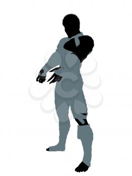 Royalty Free Clipart Image of a Male Mummy