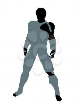 Royalty Free Clipart Image of a Male Mummy