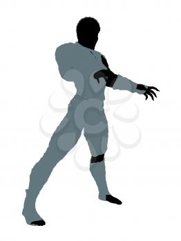 Royalty Free Clipart Image of a Male Mummy