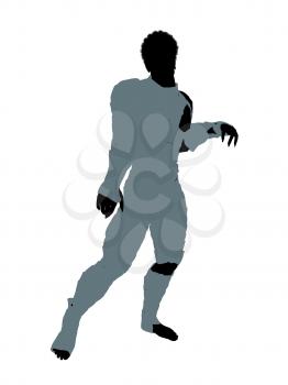 Royalty Free Clipart Image of a Male Mummy