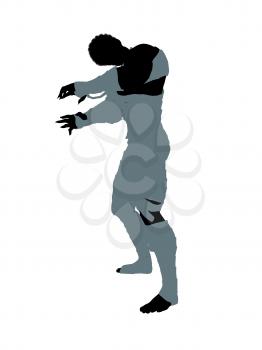 Royalty Free Clipart Image of a Male Mummy