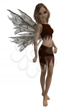 Royalty Free Clipart Image of a Fairy