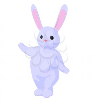 Royalty Free Clipart Image of a Bunny