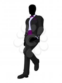 Royalty Free Clipart Image of a Bridegroom