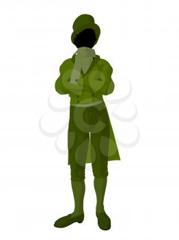 Royalty Free Clipart Image of a Victorian Man