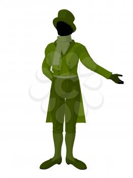 Royalty Free Clipart Image of a Victorian Man