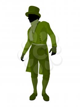 Royalty Free Clipart Image of a Victorian Man