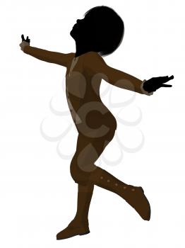 Royalty Free Clipart Image of a Victorian Boy