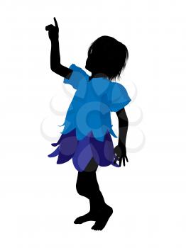 Royalty Free Clipart Image of a Boy Fairy