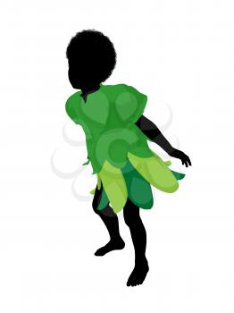 Royalty Free Clipart Image of a Boy Fairy