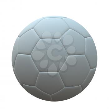 Royalty Free Clipart Image of a Soccer Ball