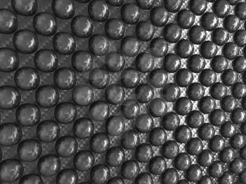 Royalty Free Clipart Image of Abstract Carbon Fiber With Pimples